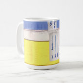 Urine Specimen Koffiemok (Voorkant links)