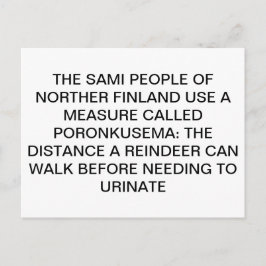 Urineerrendieren Briefkaart