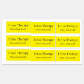 Urinetherapie: Is een lichaam goed! Labels (Vel)