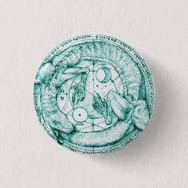 uroboro alquimico ronde button 3,2 cm