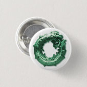 uroboro Quetzalcóatl Ronde Button 3,2 Cm (Voorkant /achterkant)