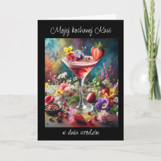 Urodziny - Carte d'anniversaire polonaise personna