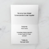 Urodziny - Drôle carte d'anniversaire polonaise po (Intérieur)