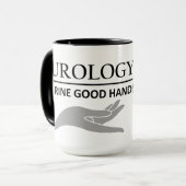 Urologie Humor Mok (Voorkant links)