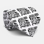 Urologische chirurg houdt van katten stropdas (Opgerold)