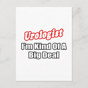 Uroloog...big deal briefkaart