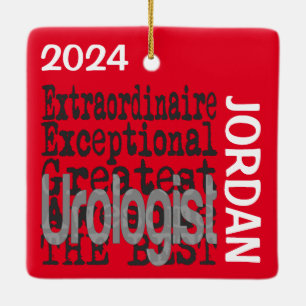 Uroloog Extraordinaire CUSTOM Keramisch Ornament