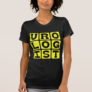 Uroloog, specialist in het Urine Tract Systeem T-shirt