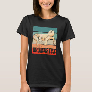 Uromastyx Retro Vintage Huisdier Reptiel Woestijn  T-shirt