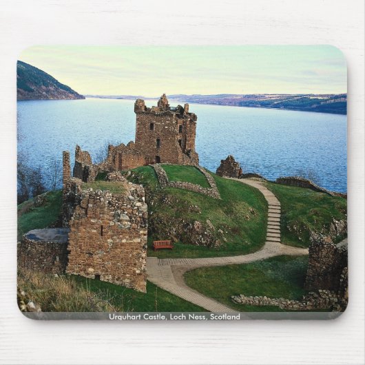 Urquhart Castle, Loch Ness, Schotland Muismat (Voorkant)