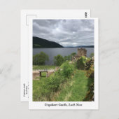 Urquhart Castle on Loch Ness, Highlands Scotland Briefkaart (Voorkant / Achterkant)