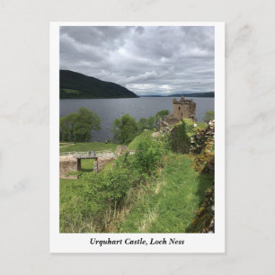 Urquhart Castle on Loch Ness, Highlands Scotland Briefkaart