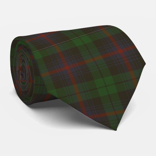 Urquhart Clan Tartan Stropdas (Opgerold)