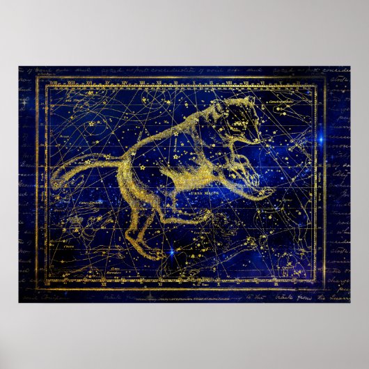 ursa major constellation poster (Voorkant)