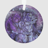 Ursa Minor and Major Beer Constellations Ornament (achterkant)