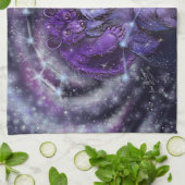 Ursa Minor en Majoor Star-Beren Theedoek (Gevouwen)