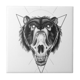 Urso Blackwork Tegeltje