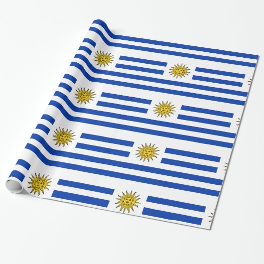 Uruguay Cadeaupapier (Uitgerold)