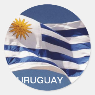 Uruguay Classic Ronde Sticker