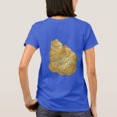Uruguay Drapeau et carte dk T-shirt (Dos)