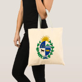 uruguay embleem tote bag (Voorkant (product))