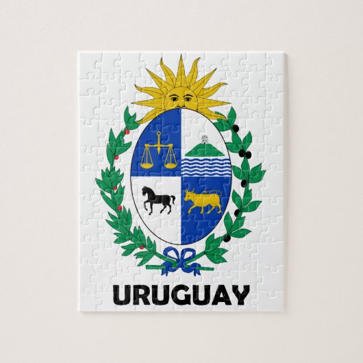 URUGUAY - embleem / vlag / wapen / symbool Legpuzzel (Verticaal)