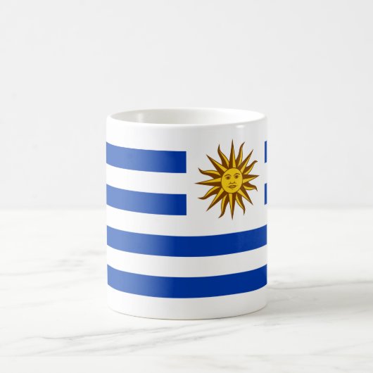 "Uruguay Flag Mug - Bright National Pride Ceramic (Centre)