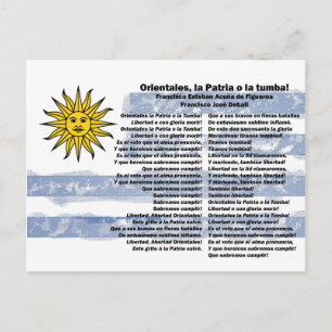 Uruguay - Himno Nacional Briefkaart