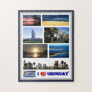 Uruguay - I Love - Legpuzzel