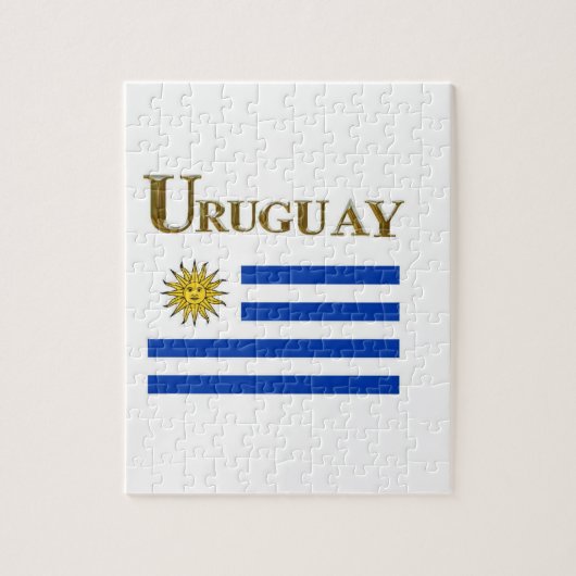 URUGUAY LEGPUZZEL (Verticaal)