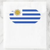 uruguay ovale sticker (Tas)