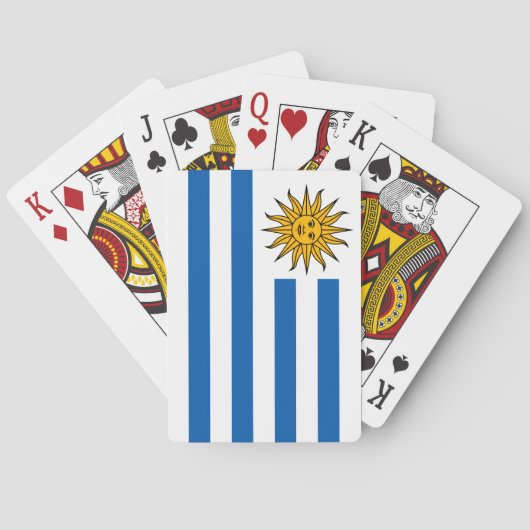 Uruguay Pokerkaarten (Achterkant)