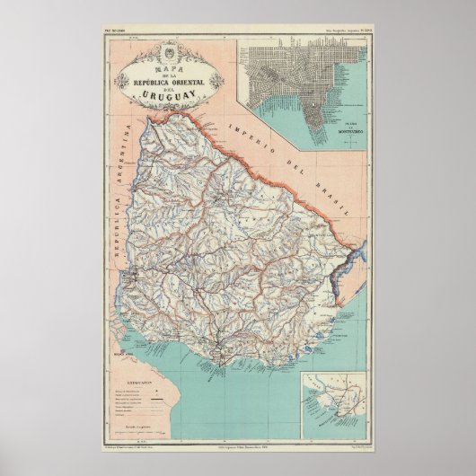 Uruguay Poster (Voorkant)