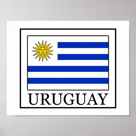 Uruguay Poster (Voorkant)