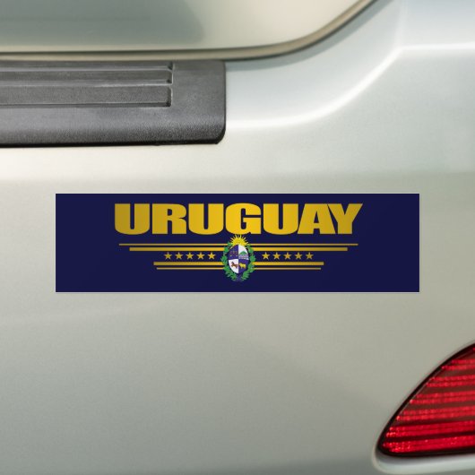"Uruguay Pride" Bumpersticker (Op auto)