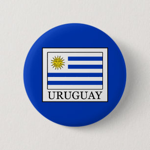 Uruguay Ronde Button 5,7 Cm