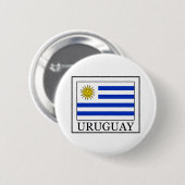 Uruguay Ronde Button 5,7 Cm (Voorkant /achterkant)