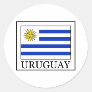 Uruguay Ronde Sticker