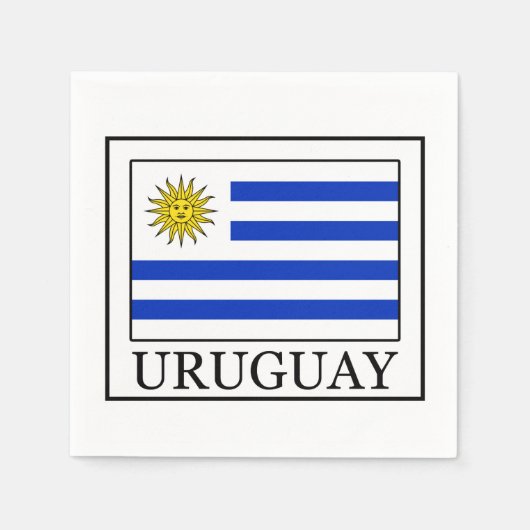Uruguay Servetten (Voorkant)