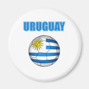 Uruguay Socccer 2010 T-shirts Magneet