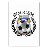 Uruguay Soccer 2016 Fan Gear Kaart (Voorkant)