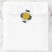 Uruguay "Sol de Mayo" Ronde Sticker (Tas)