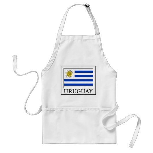 Uruguay Standaard Schort (Voorkant)