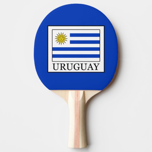 Uruguay Tafeltennisbatje (Voorkant)