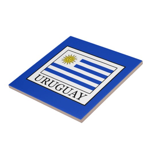 Uruguay Tegeltje (Zijkant)