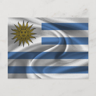 Uruguay-vlag Briefkaart