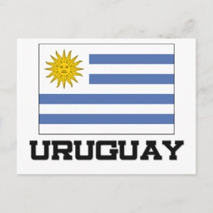 Uruguay-vlag Briefkaart