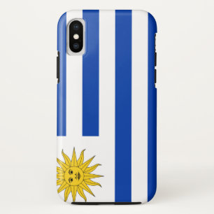 Uruguay-vlag iPhone X Hoesje