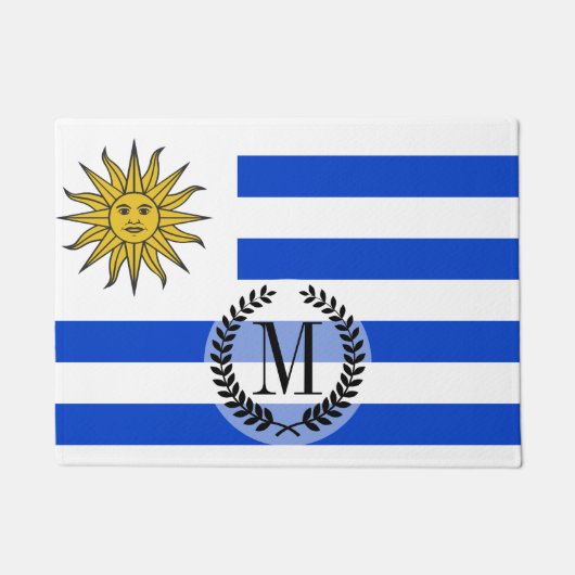 Uruguay-vlag Deurmat (Voorkant)