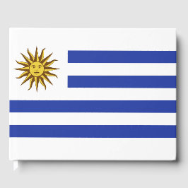 Uruguay-vlag Gastenboek